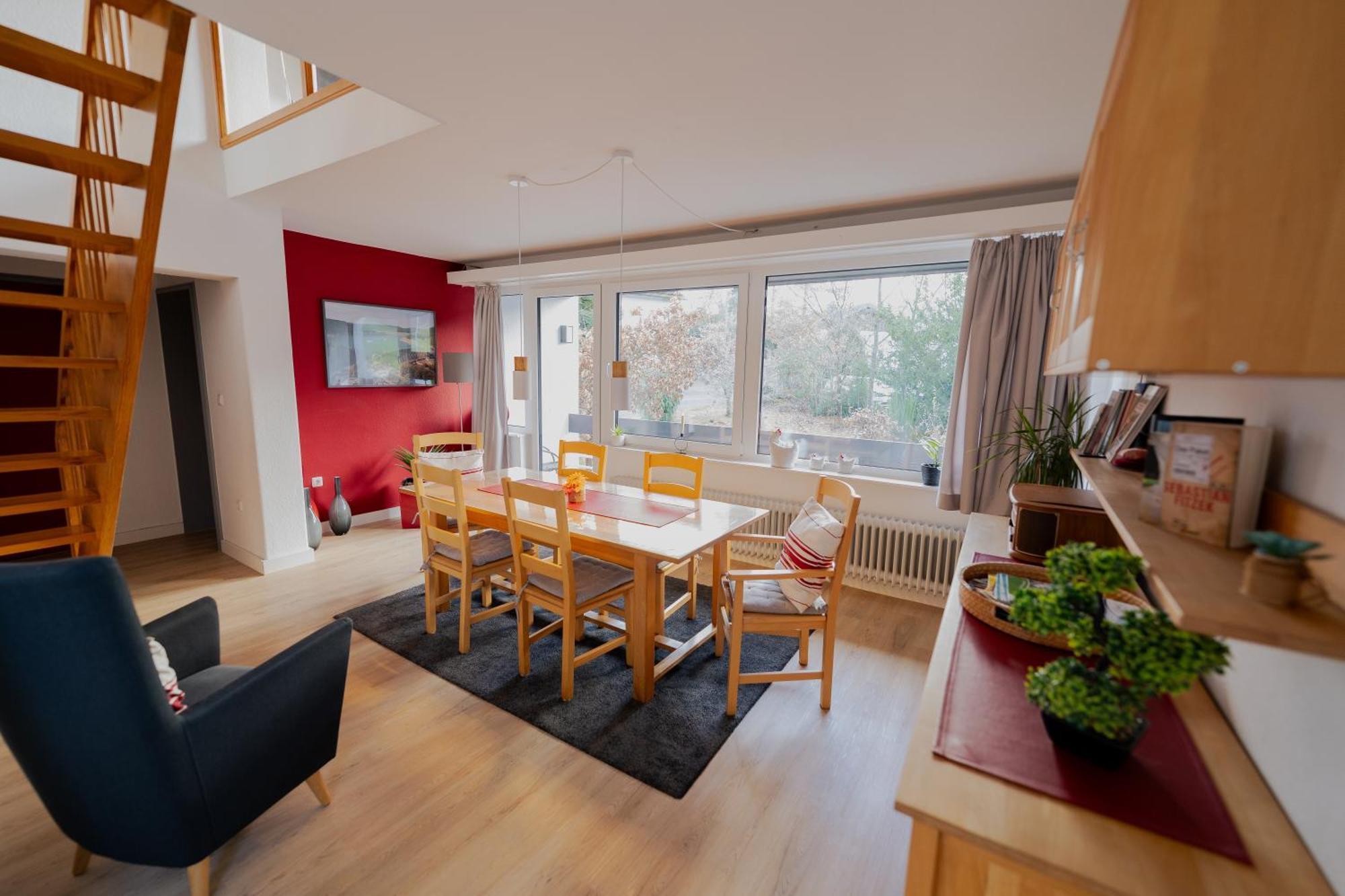 Ferienhaus Schoene Aussicht Ferienwohnung Rot Hemfurth-Edersee المظهر الخارجي الصورة